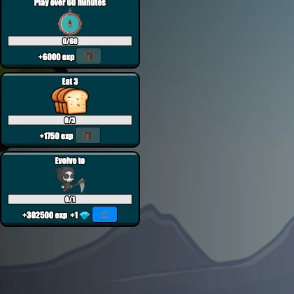 Daily quest panel beside the bonus-code button in the lobby